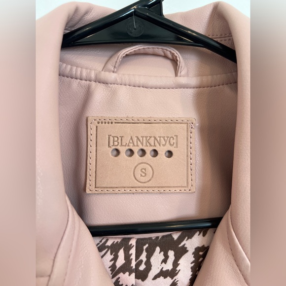 BLANK NYC Mauve Chalk Jacket Size Small $128 NWOT - Picture 8 of 14